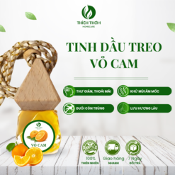 tinh dầu treo phòng vỏ cam