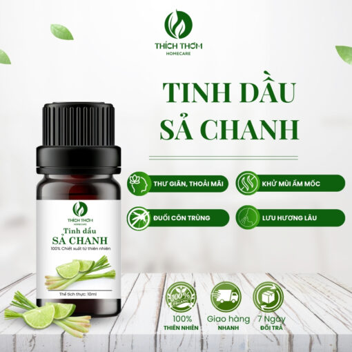 Tinh dầu sả chanh