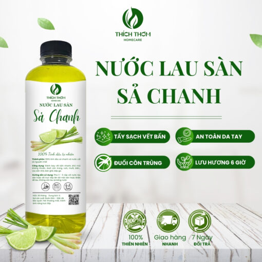 Nước lau sàn sả chanh