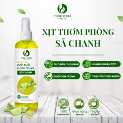 Xịt thơm phòng khử mùi sả chanh